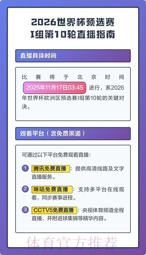 2026年世界杯直播安全观看攻略